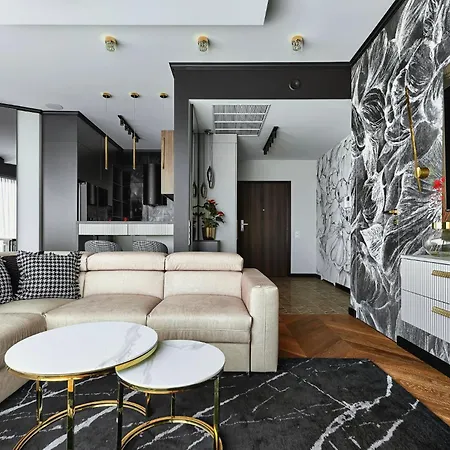 아파트 Margi Dali Prestige Lux Hanza Tower 슈체친