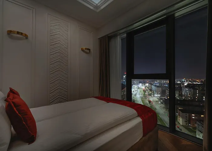 아파트 Margi Dali Prestige Lux Hanza Tower *